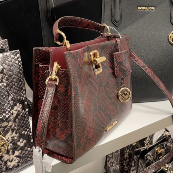 Michael Kors Penelope Medium Top Handle Satchel - Picture 2 of 16